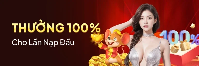 thưởng 100%