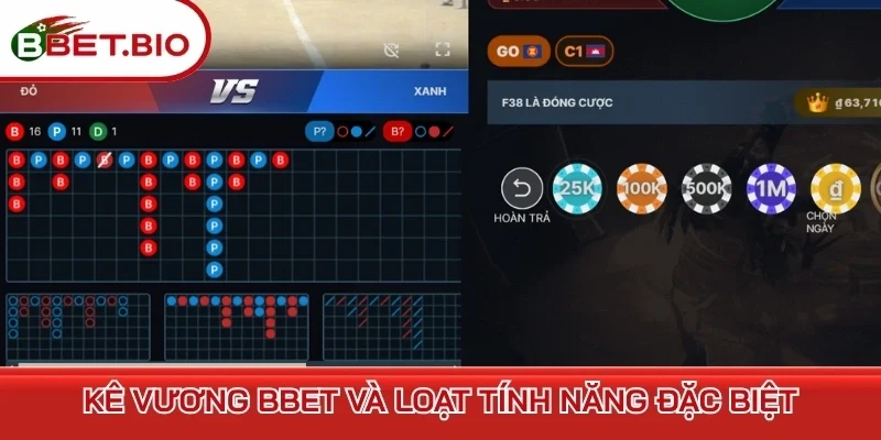 Kê Vương BBet và loạt tính năng đặc biệt