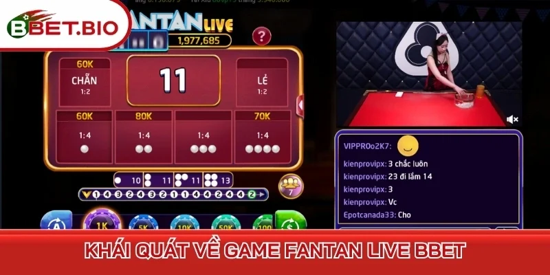 Khái quát về game Fantan Live BBet