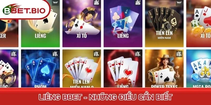 Liêng BBet - Những điều cần biết