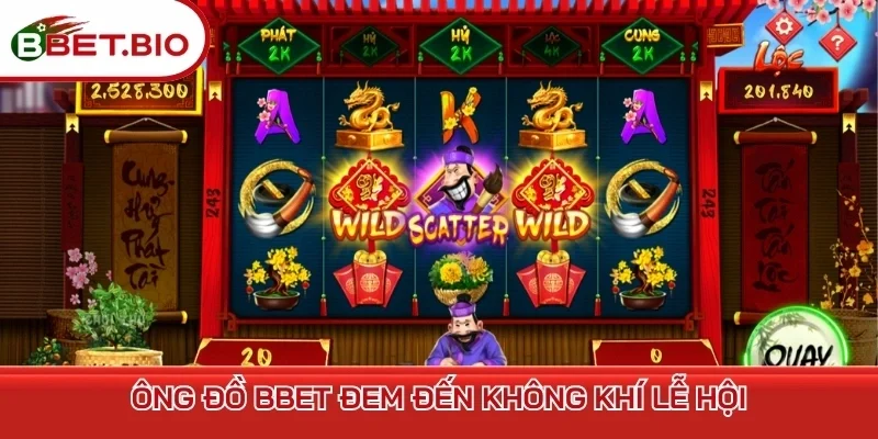 Ông đồ BBet đem đến không khí lễ hội