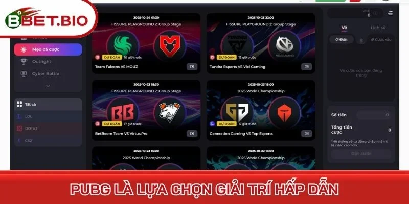 PUBG là lựa chọn giải trí hấp dẫn