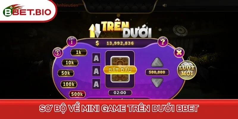 Sơ bộ về mini game trên dưới BBet