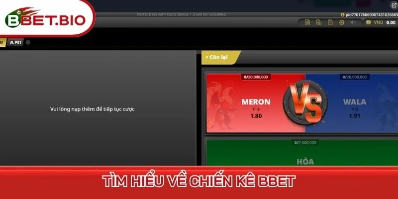 Tìm hiểu về Chiến kê BBet